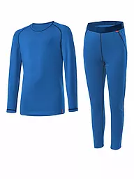 LÖFFLER | Conjunto de ropa interior funcional para niños TRANSTEX® WARM | Azul