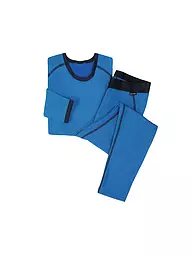 LÖFFLER | Conjunto de ropa interior funcional para niños TRANSTEX® WARM | Azul