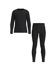 LÖFFLER | Conjunto de Ropa Interior Infantil TRANSTEX® WARM | Negro