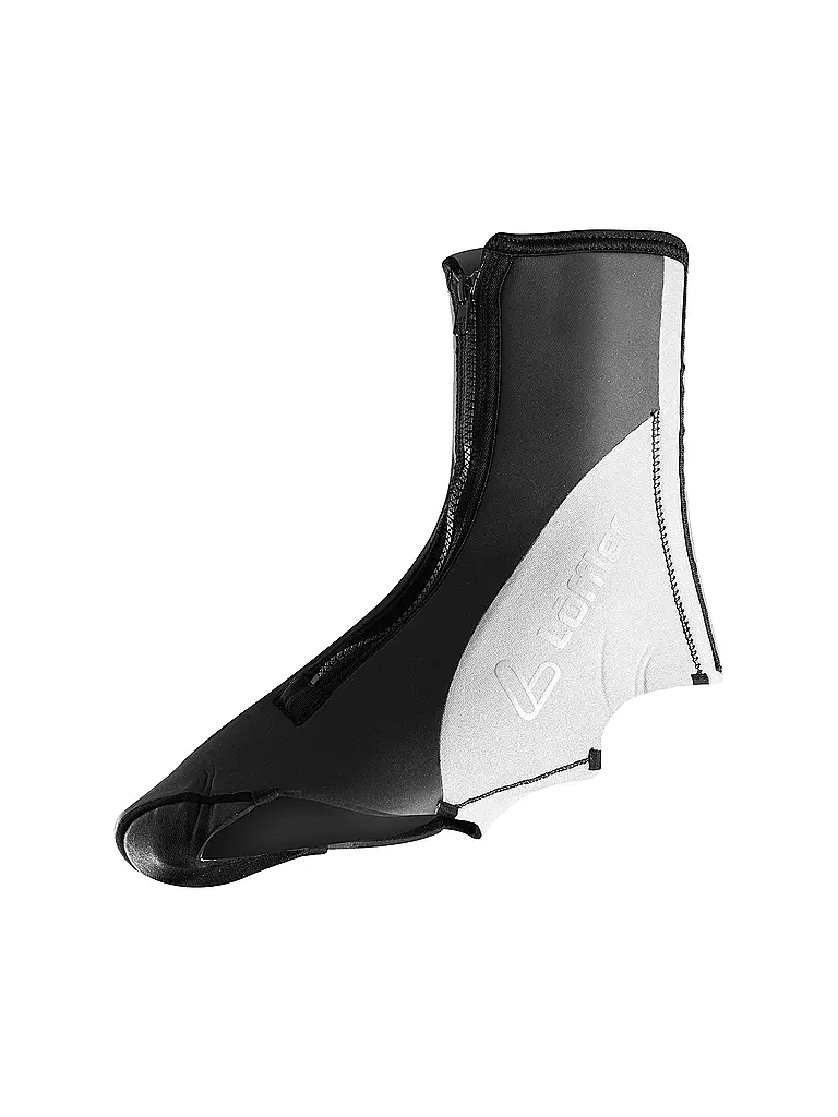 LÖFFLER | Cubrezapatillas de ciclismo de neopreno | Negro