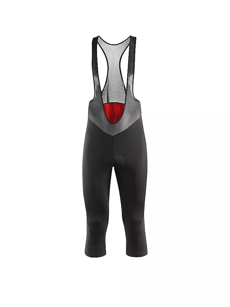 LÖFFLER | Culote de ciclismo para hombre Basic Gel 3/4 | Negro