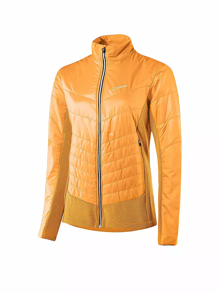 LÖFFLER | Damen Langlauf Hybridjacke PL60 | Naranja