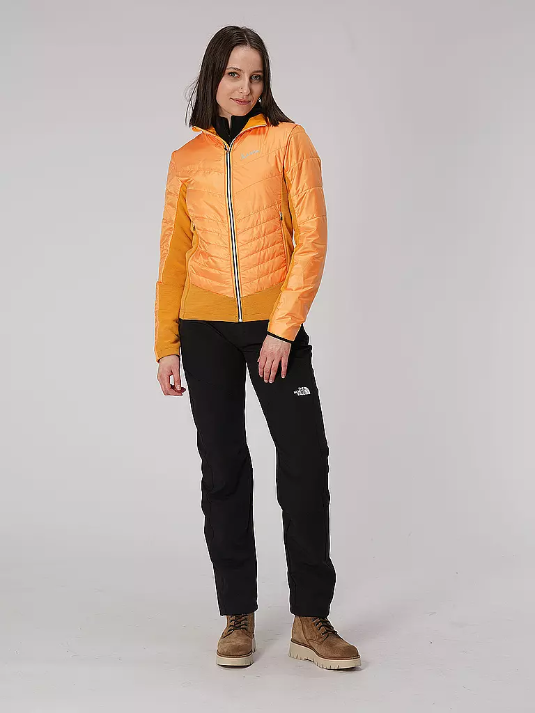LÖFFLER | Damen Langlauf Hybridjacke PL60 | Naranja
