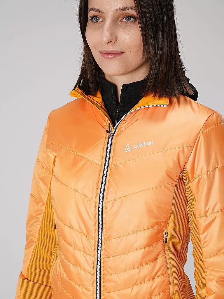 LÖFFLER | Damen Langlauf Hybridjacke PL60 | Naranja