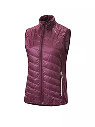 LÖFFLER | Damen Langlauf-Weste PL60 | Rojo oscuro