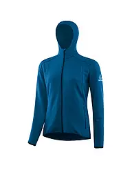 LÖFFLER | Damen Laufhoodie transtex® 3D Cube FZ | Azul
