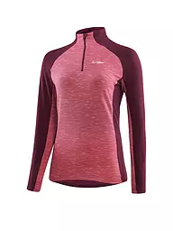 LÖFFLER | Damen Midlayer Starlit Transtex® | Rojo oscuro