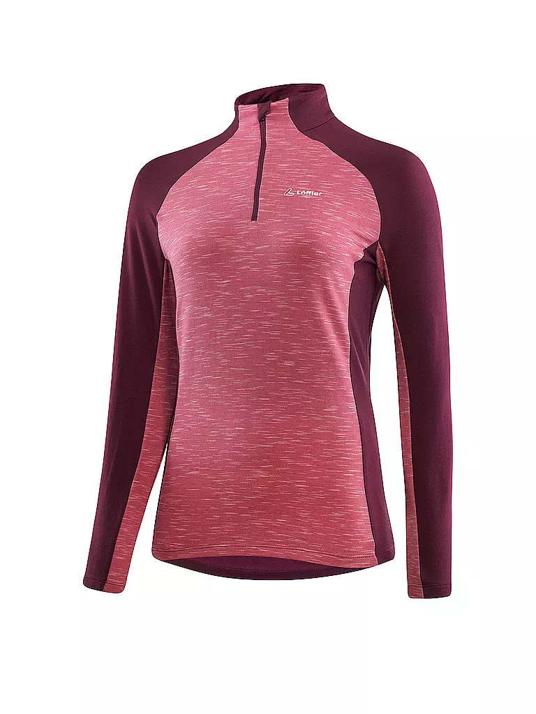 LÖFFLER | Damen Midlayer Starlit Transtex® | Rojo oscuro