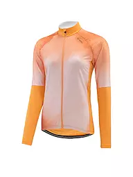 LÖFFLER | Damen Rad Trikot Vapor FZ LS | Naranja