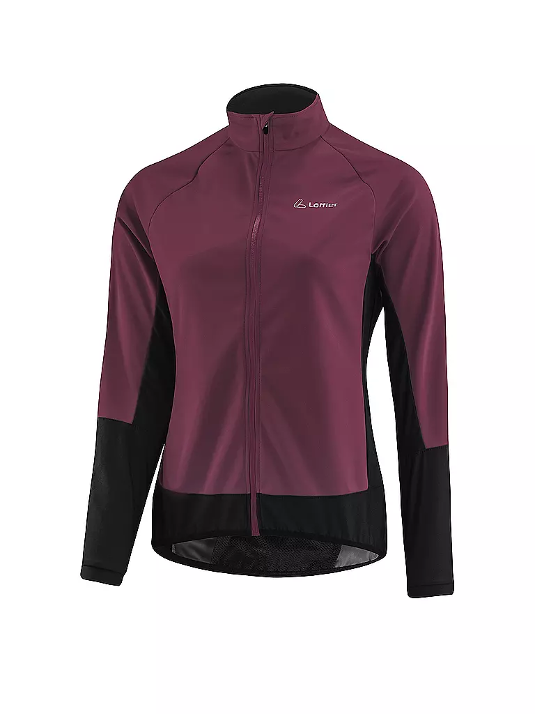 LÖFFLER | Damen Radjacke Alpha II WS Light | Rojo oscuro
