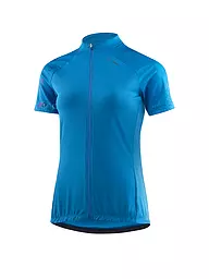 LÖFFLER | Damen Radtrikot Axo Mid FZ | Azul