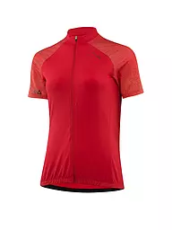 LÖFFLER | Damen Radtrikot Axo Mid FZ | Rojo