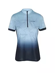 LÖFFLER | Damen Radtrikot Izobel HZ | Azul oscuro