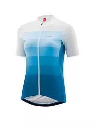 LÖFFLER | Damen Radtrikot Rainbow FZ | Azul claro