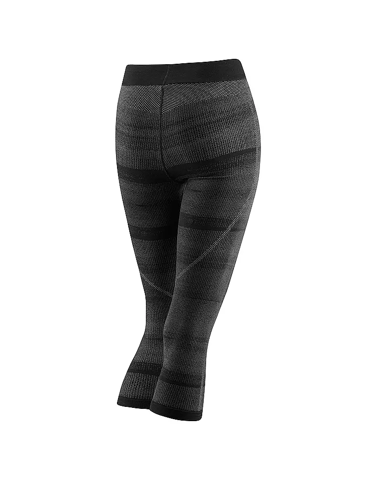LÖFFLER | Damen Unterziehhose TRANSTEX® Hybrid 3/4 | Negro
