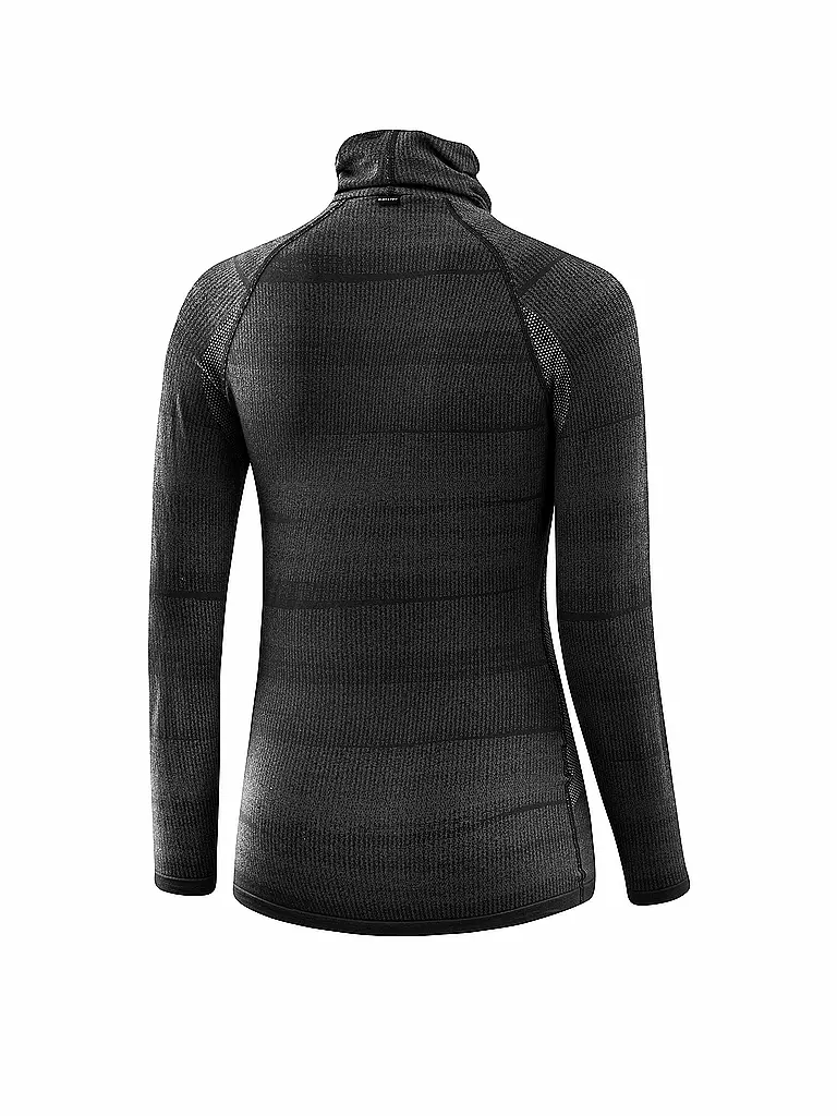 LÖFFLER | Damen Unterziehshirt Rollneck TRANSTEX® Hybrid | Negro