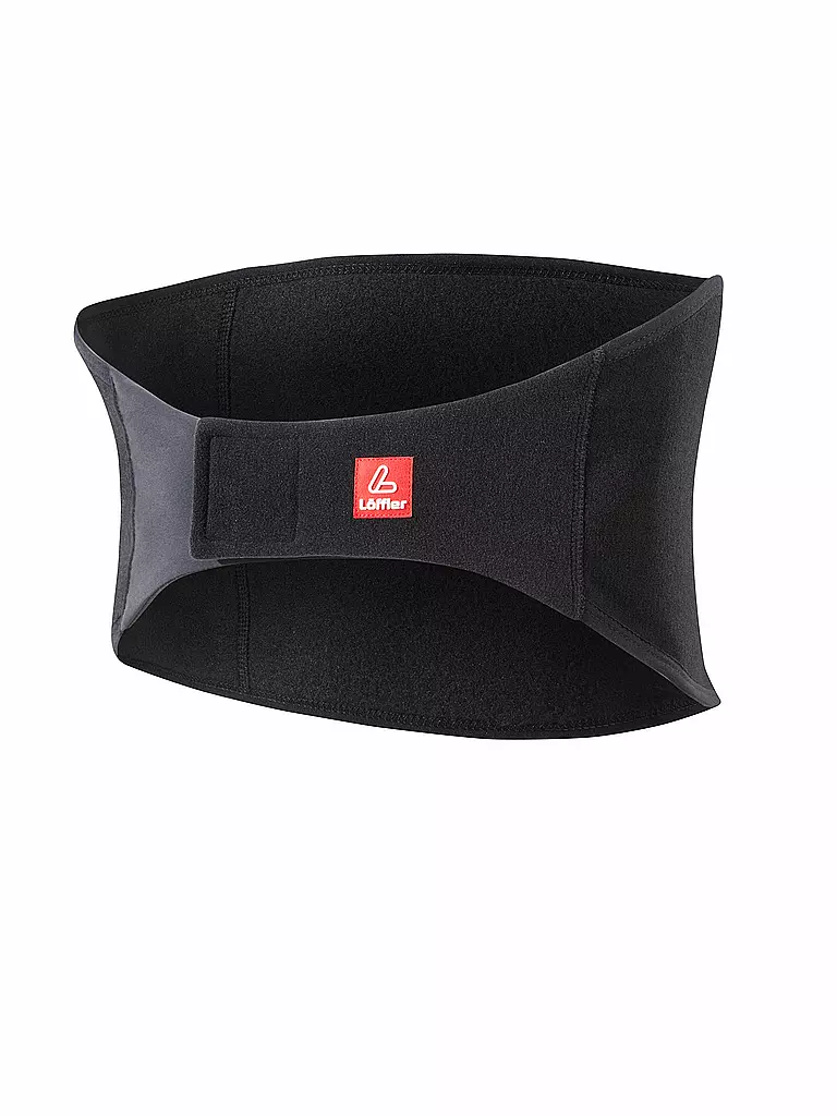 LÖFFLER | Fleece Nierengurt | Negro