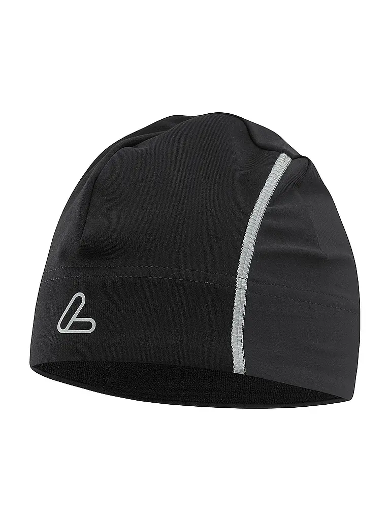 LÖFFLER | Gorro Airblocc Windstopper | Negro