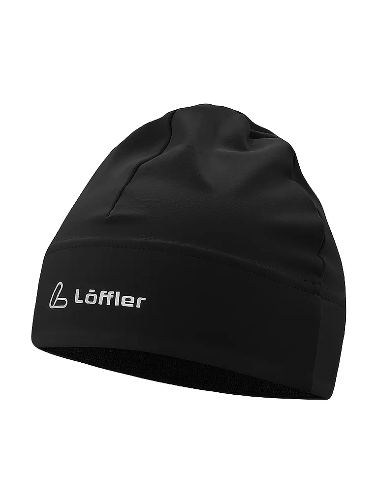 LÖFFLER | Gorro de esquí de fondo Mono | Negro