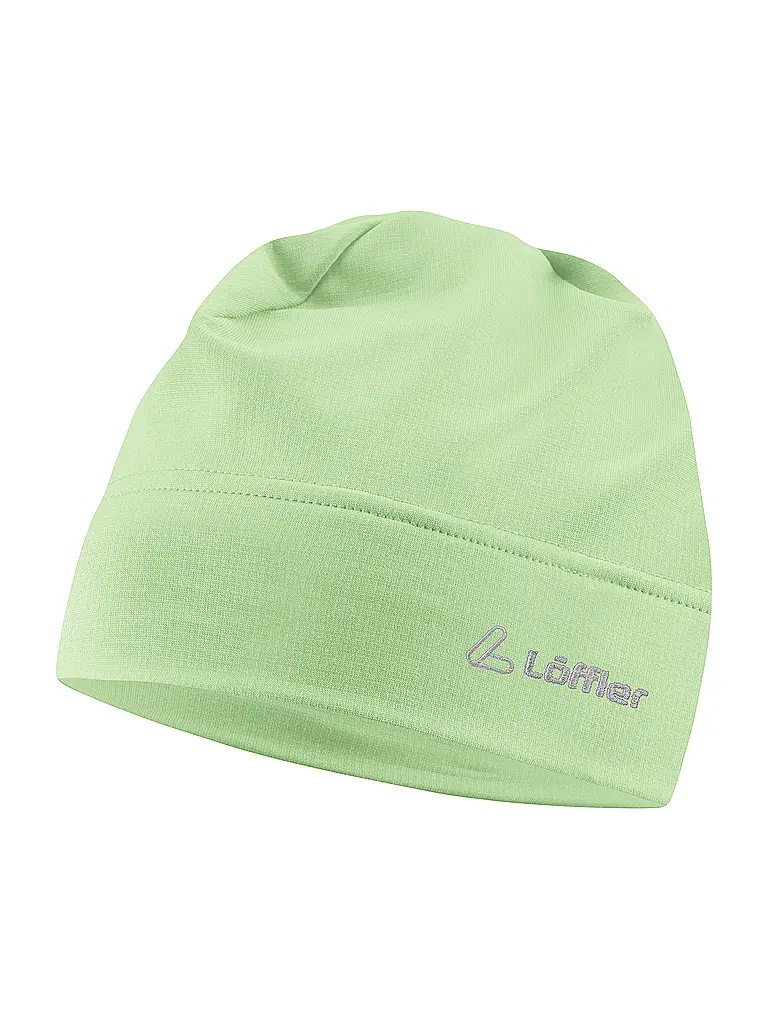 LÖFFLER | Gorro Tech-Stretch Fleece | Menta