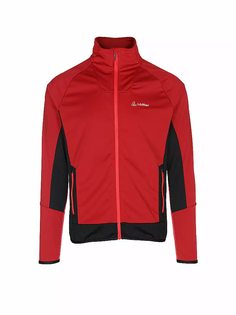 LÖFFLER | Herren Langlaufjacke Verve WS Light | Rojo oscuro