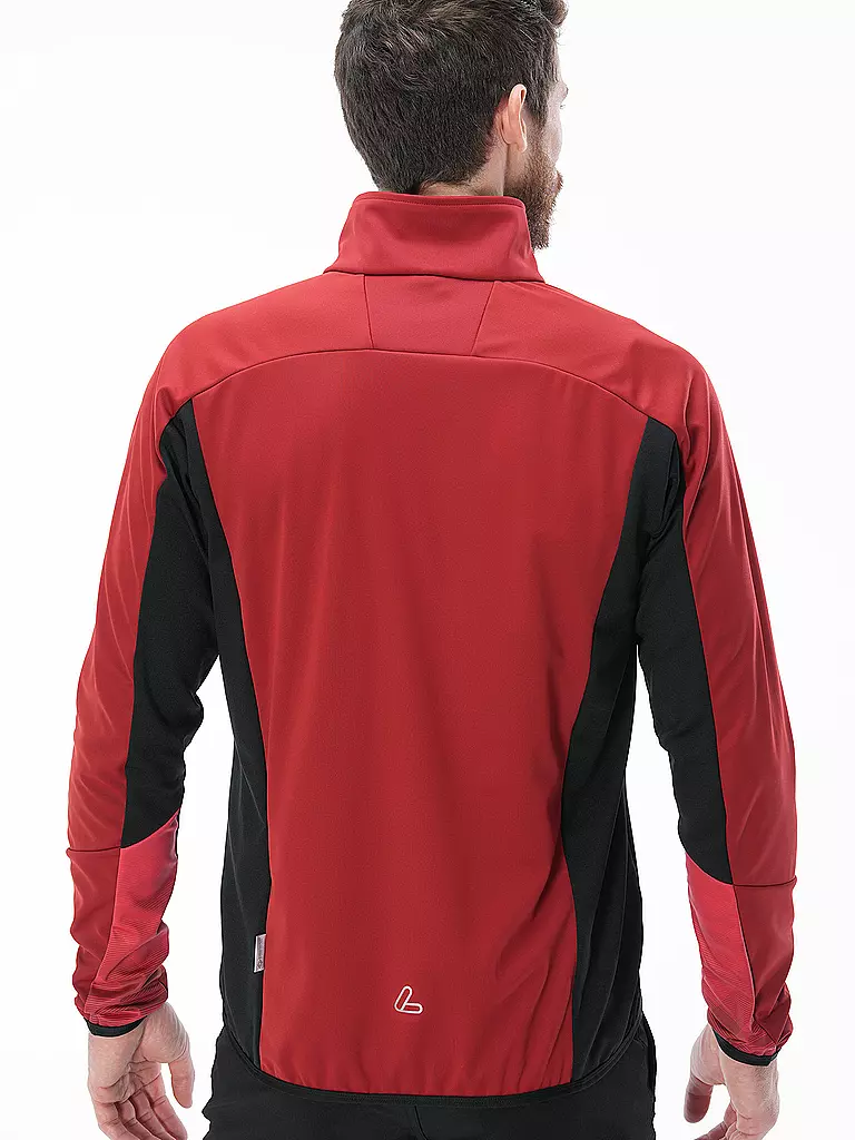 LÖFFLER | Herren Langlaufjacke Verve WS Light | Rojo oscuro