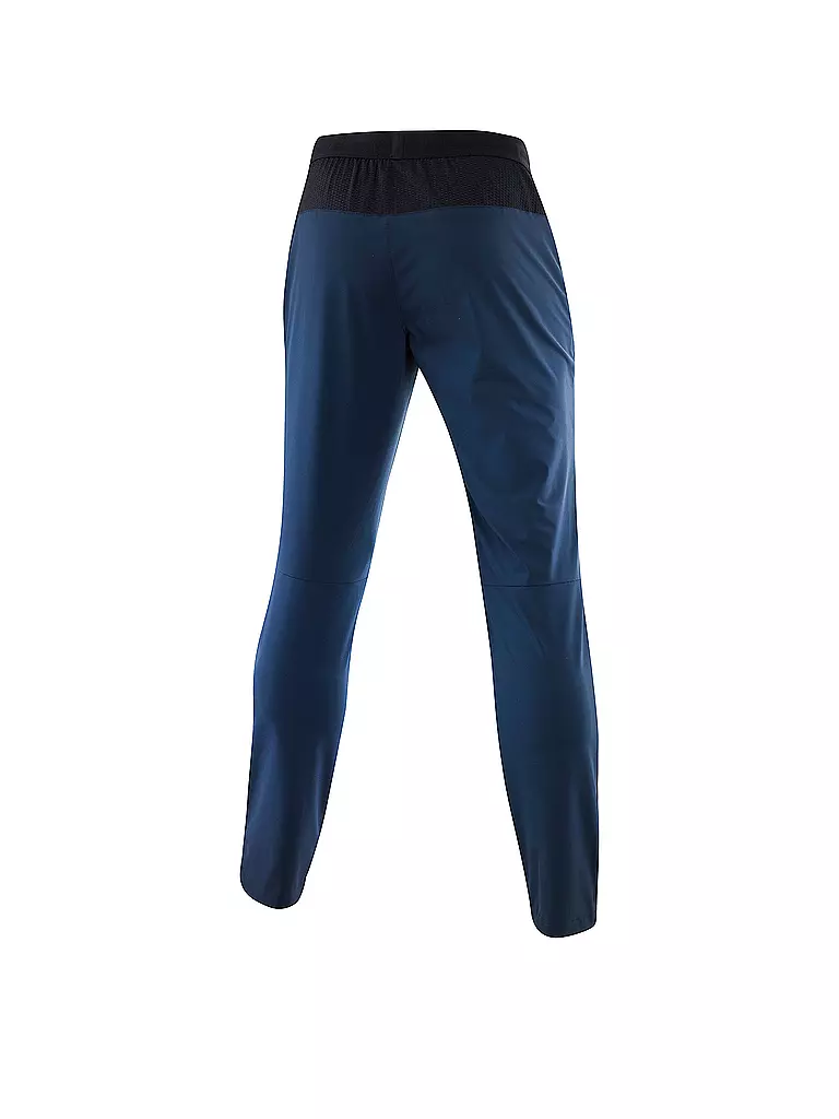 LÖFFLER | Herren Pull-on Trekkinghose Tapered Assl | Azul oscuro