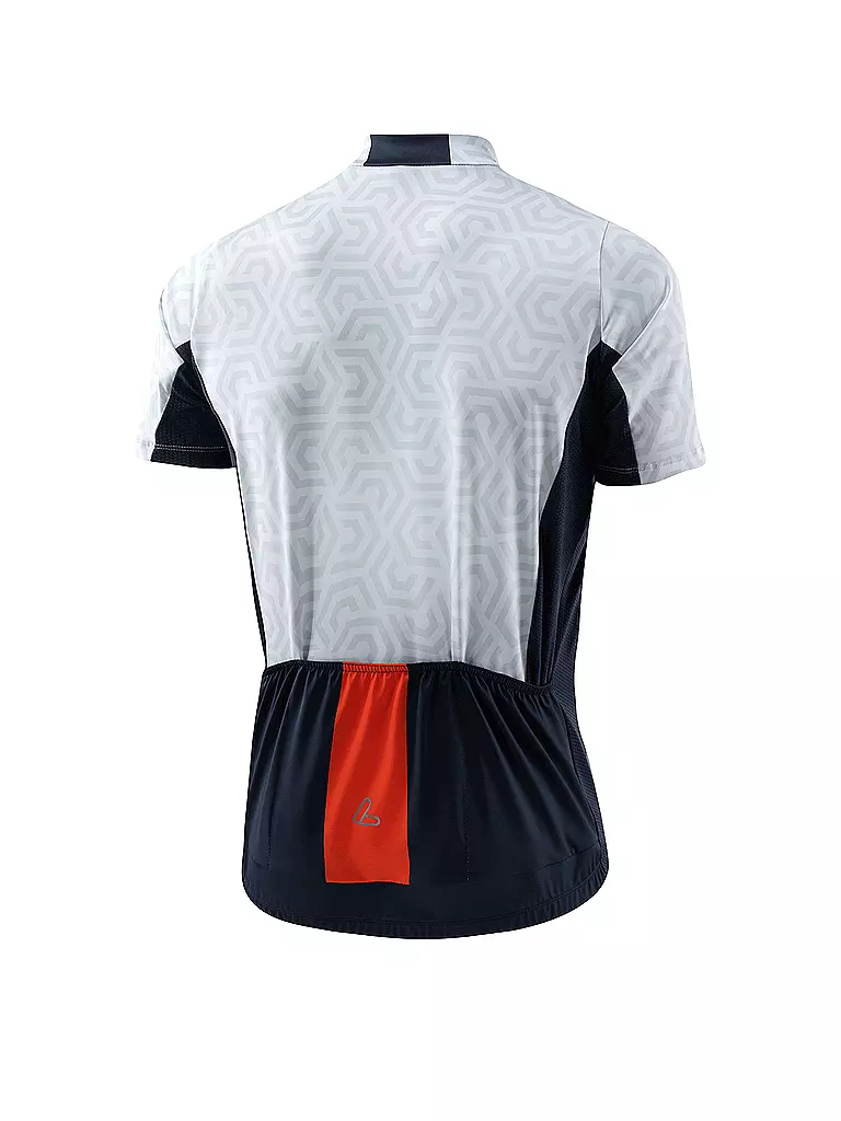 LÖFFLER | Herren Radtrikot Celtic Mid FZ | Blanco