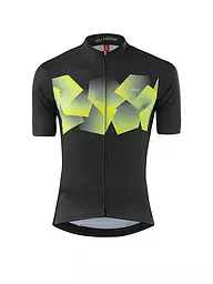 LÖFFLER | Herren Radtrikot Leaves Hotbond® FZ | Negro