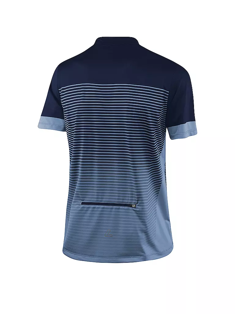 LÖFFLER | Herren Radtrikot Stream 3.0 FZ | Azul oscuro