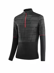 LÖFFLER | Herren Unterzieh Zipshirt TRANSTEX® Hywa | Negro