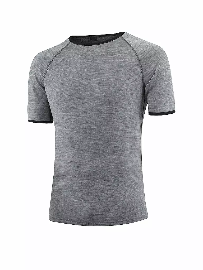 LÖFFLER | Herren Unterziehshirt TRANSTEX® Merino | Gris