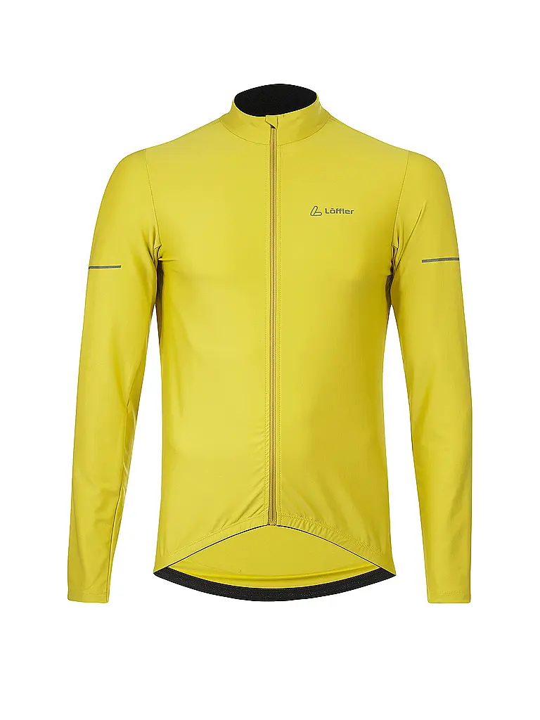 LÖFFLER | Maillot de ciclismo de invierno para hombre Colonel Mid | Amarillo