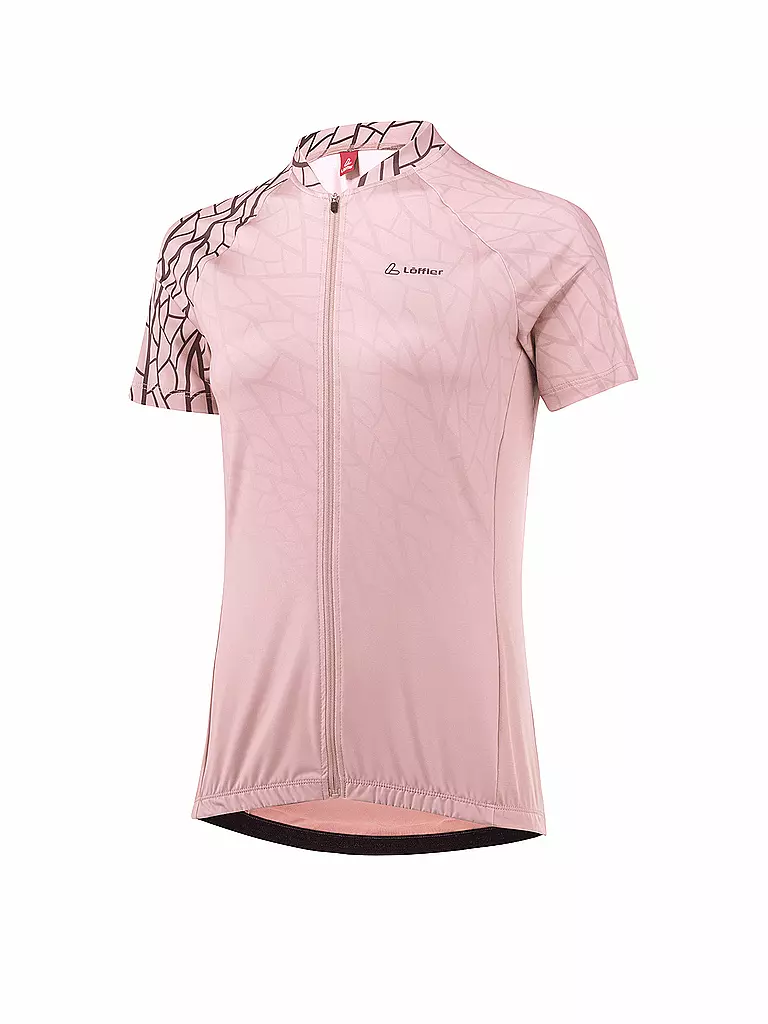 LÖFFLER | Maillot de ciclismo para mujer Lively Mid FZ | Rosa