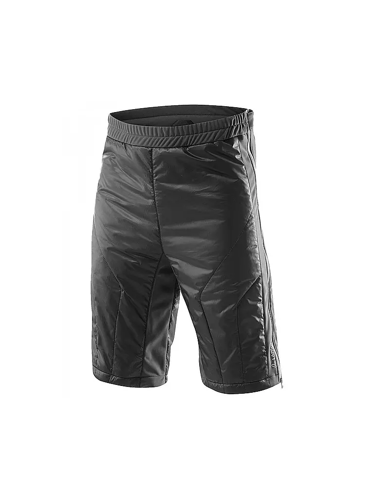 LÖFFLER | Pantalón corto de esquí de fondo para hombre Primaloft® Mix | Negro
