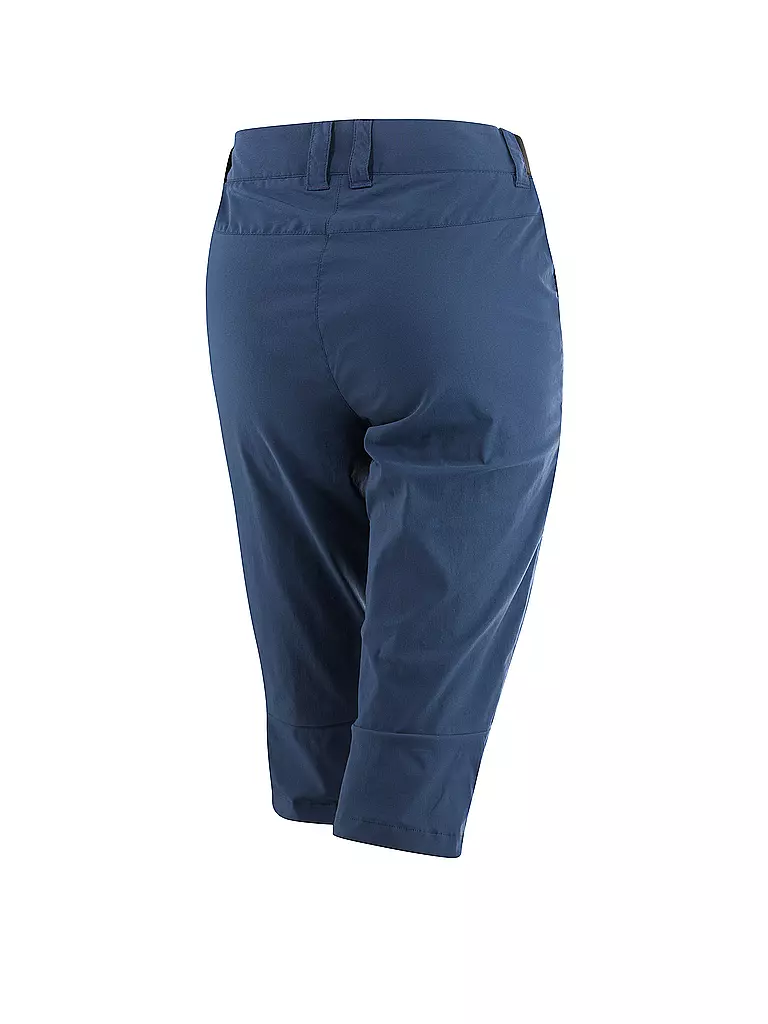 LÖFFLER | Pantalón de ciclismo para mujer CSL 3/4 | Azul oscuro