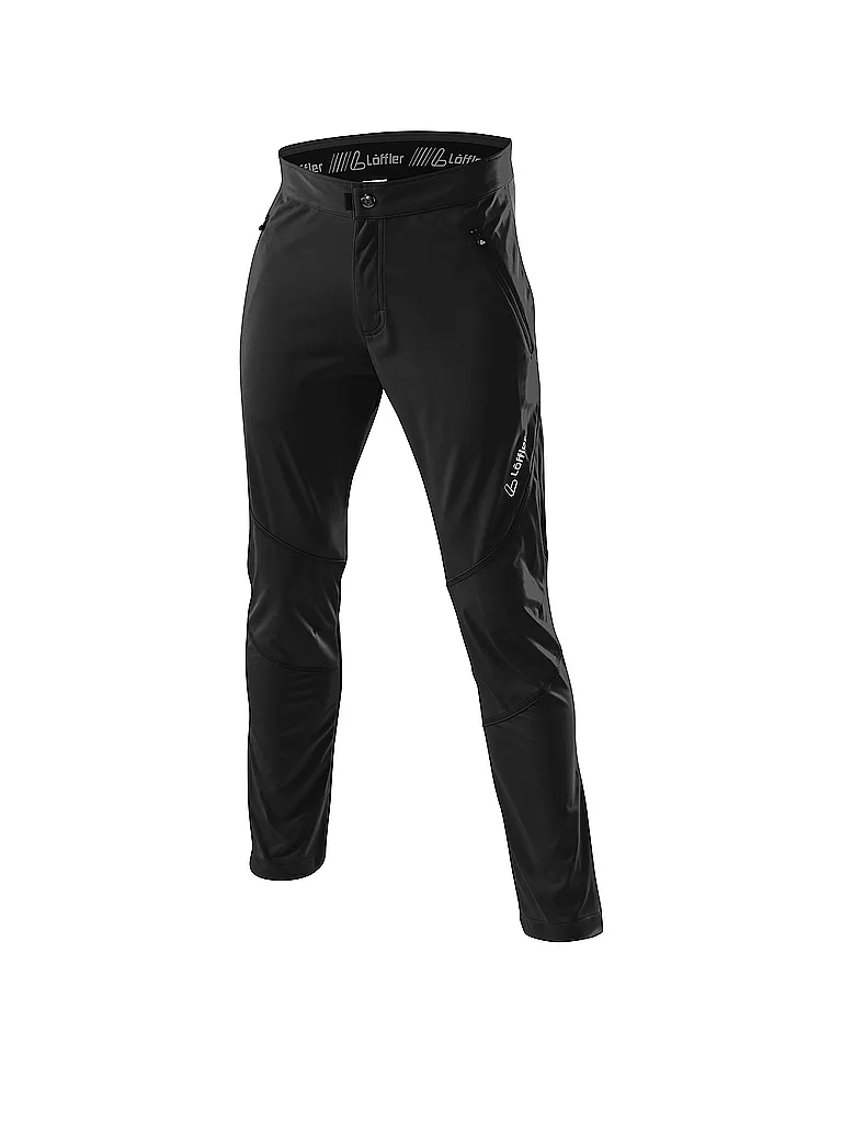 LÖFFLER | Pantalón de hombre Elegance WS Softshell Light | Negro