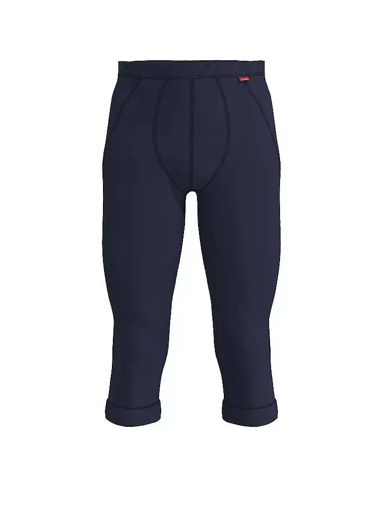 LÖFFLER | Pantalón interior funcional 3/4 para hombre TTX Warm 3/4 | Azul oscuro