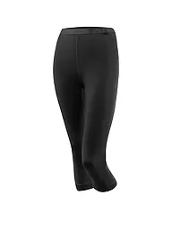 LÖFFLER | Pantalón interior térmico de mujer TRANSTEX® Merino 3/4 | Negro