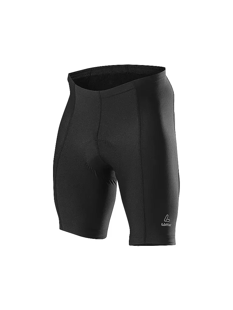 LÖFFLER | Pantalones cortos de ciclismo básicos para hombre | Negro