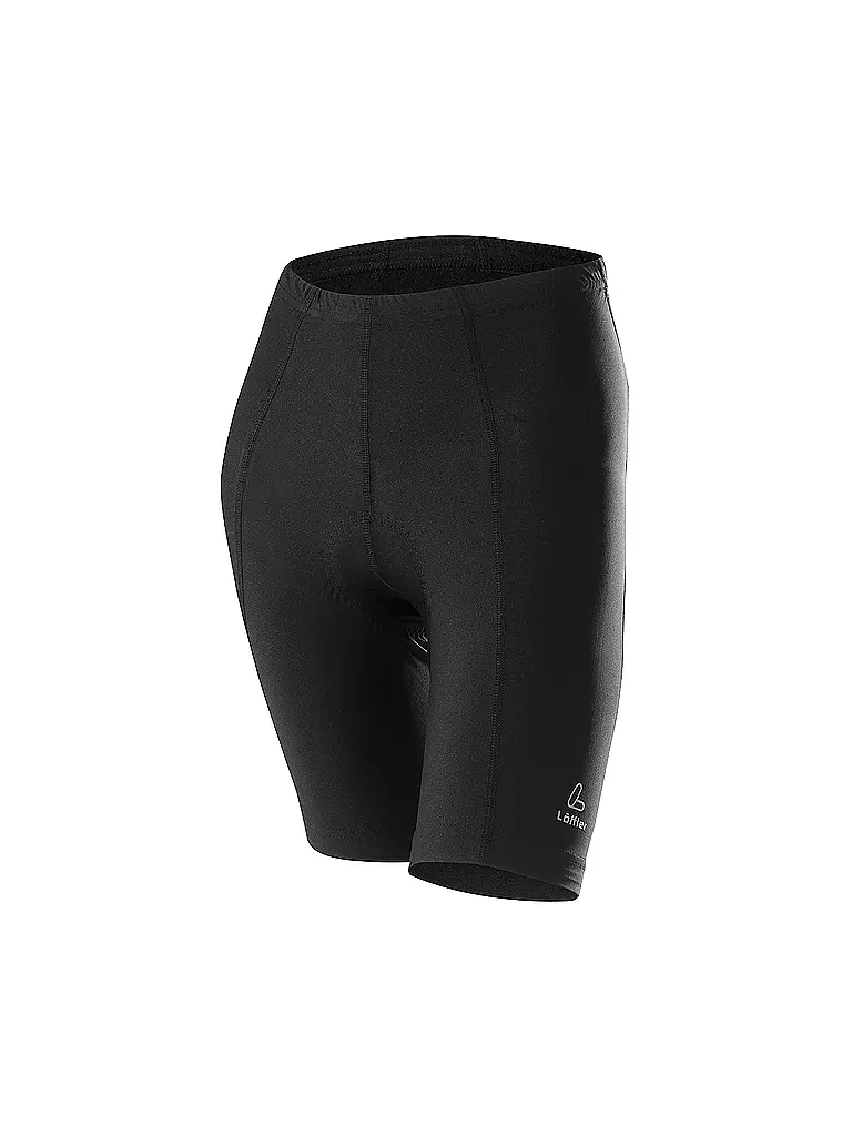 LÖFFLER | Pantalones cortos de ciclismo básicos para mujer | Negro
