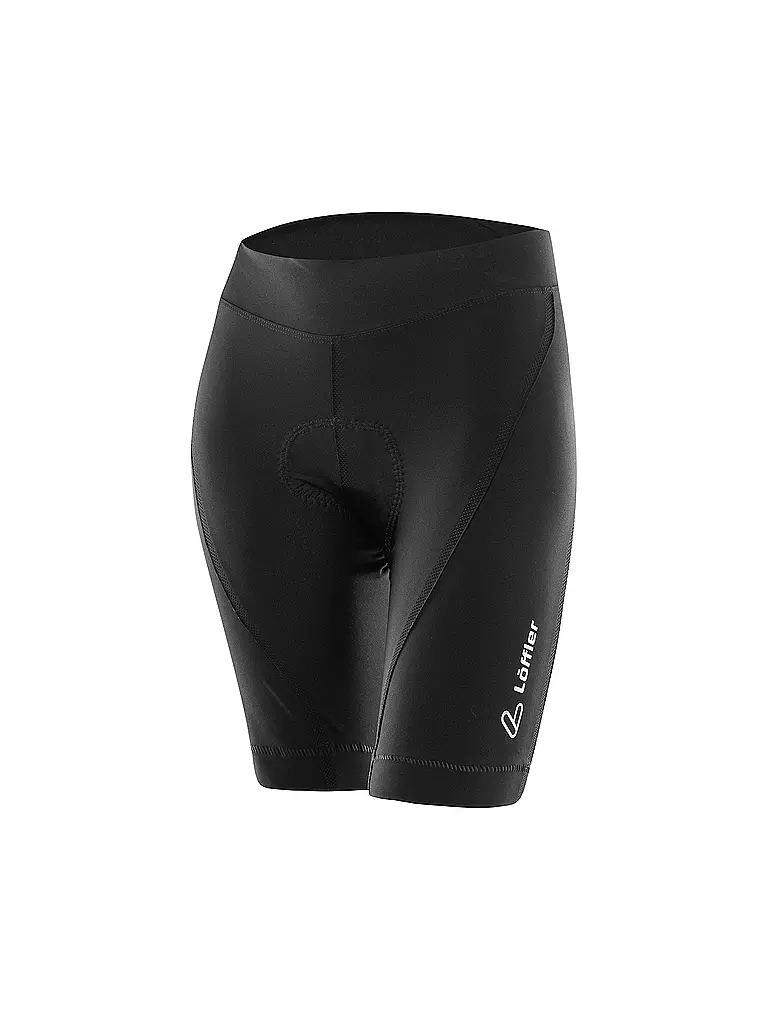 LÖFFLER | Pantalones cortos de ciclismo para mujer Hotbond® | Negro