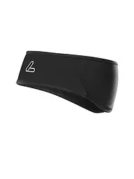 LÖFFLER | Windstopper® Stirnband Flaps CB | Negro