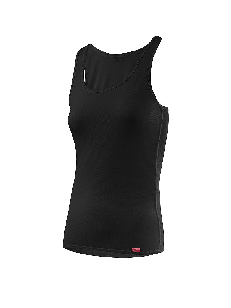 Löffler Camiseta de tirantes para mujer TRANSTEX® LIGHT negro 40