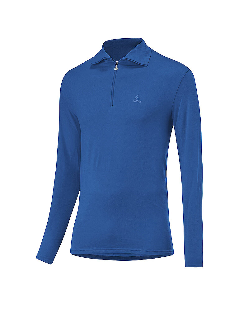 Löffler Camiseta interior para hombre Evo Turtle Transtex® azul 48