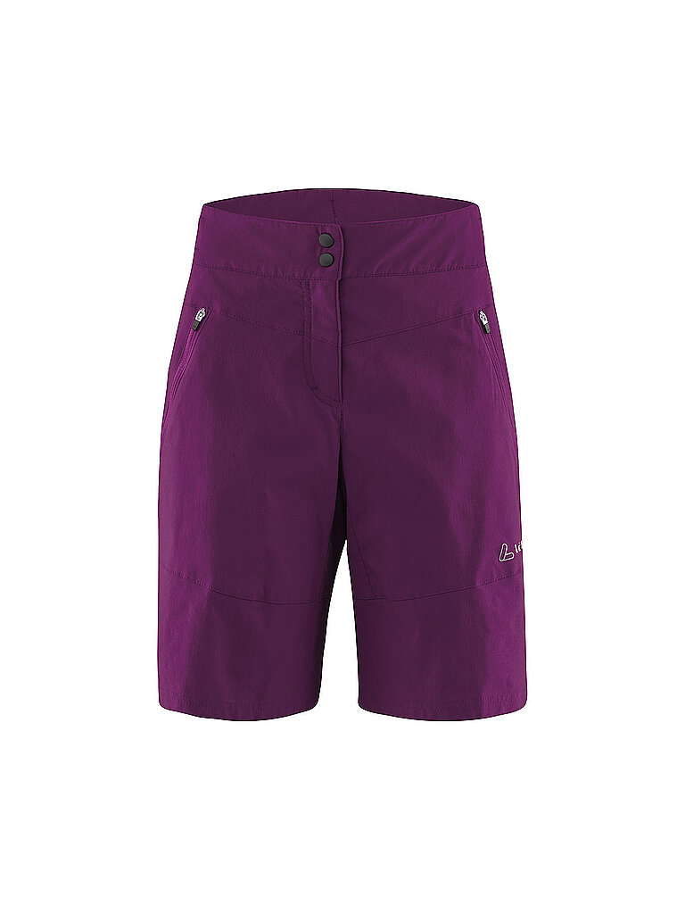 Löffler Pantalón corto de ciclismo para mujer EVO-E CSL rojo oscuro 36
