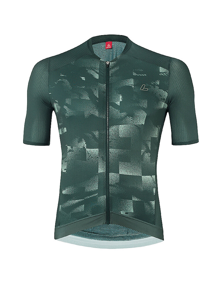 Löffler Maillot de ciclismo para hombre Skys Escape Vent verde oscuro 52