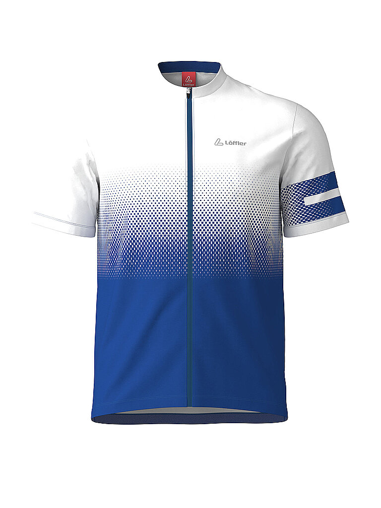Löffler Maillot de ciclismo para hombre Dimi FZ azul 50