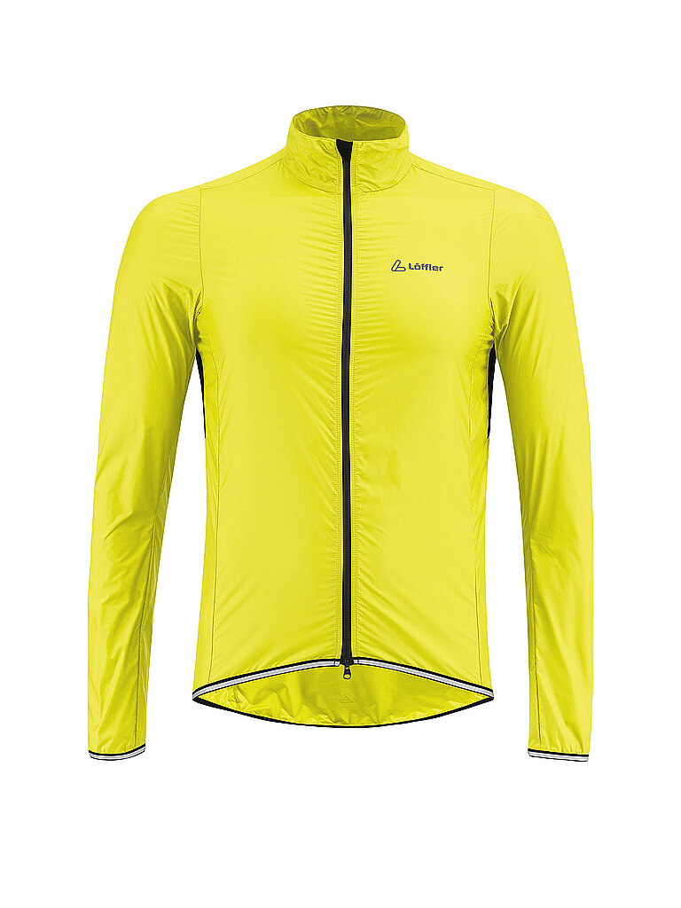 Löffler Chaqueta cortavientos Windshell para hombre amarillo 48