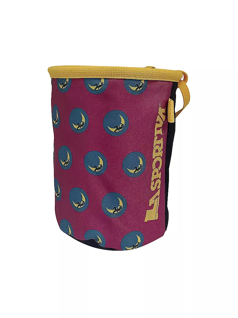 LA SPORTIVA | Bolsa de magnesio Climbing on the Moon | Fucsia